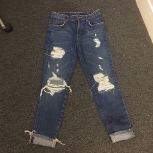 CARMAR LF distressed boyfriend jeans